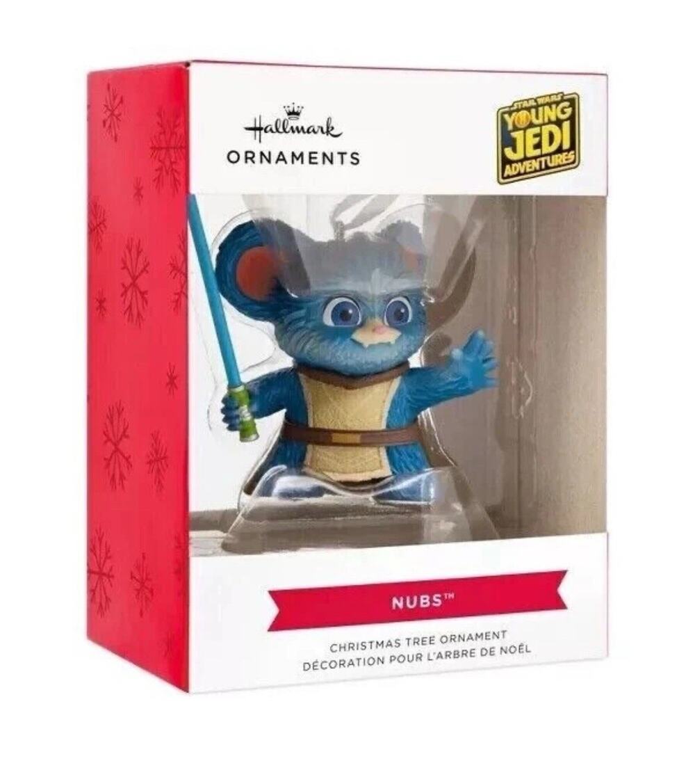 Hallmark Star Wars Young Jedi Adventures NUBS Xmas tree ornament 3" New